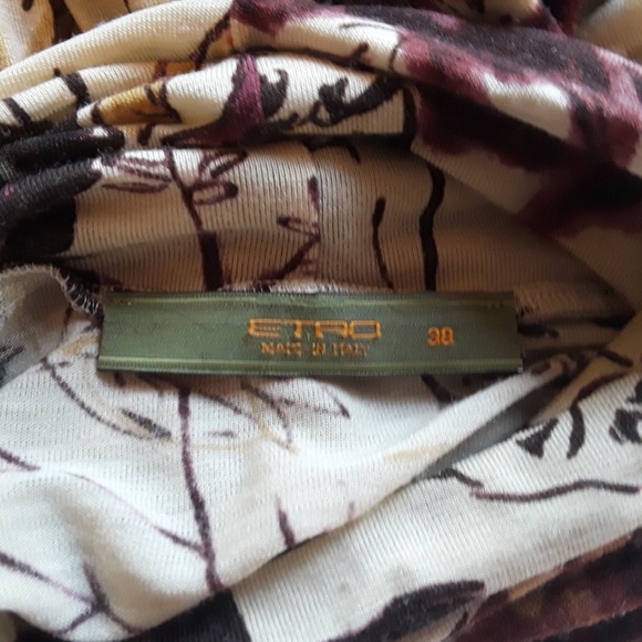 SOLD! Etro forest hunting scene turtleneck, dogs - Picture 6 of 7